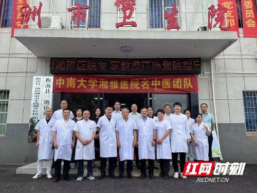 百支名中医团队进基层 中南大学湘雅医院开展中医药服务义诊活动